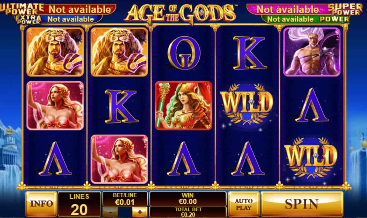 age of the gods slot