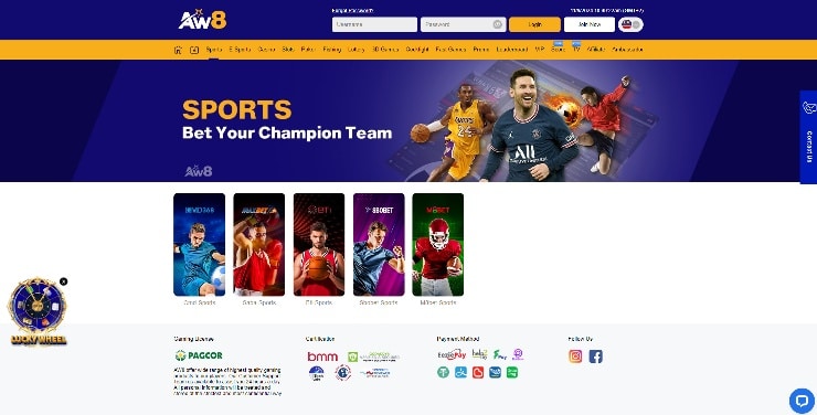 AW8 Malaysian betting site