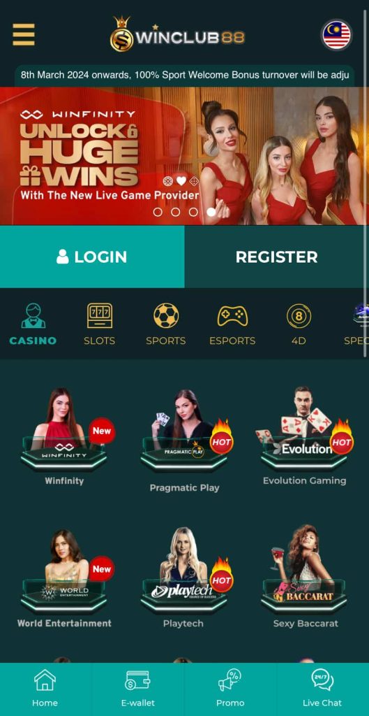 Winclub88 mobile casino