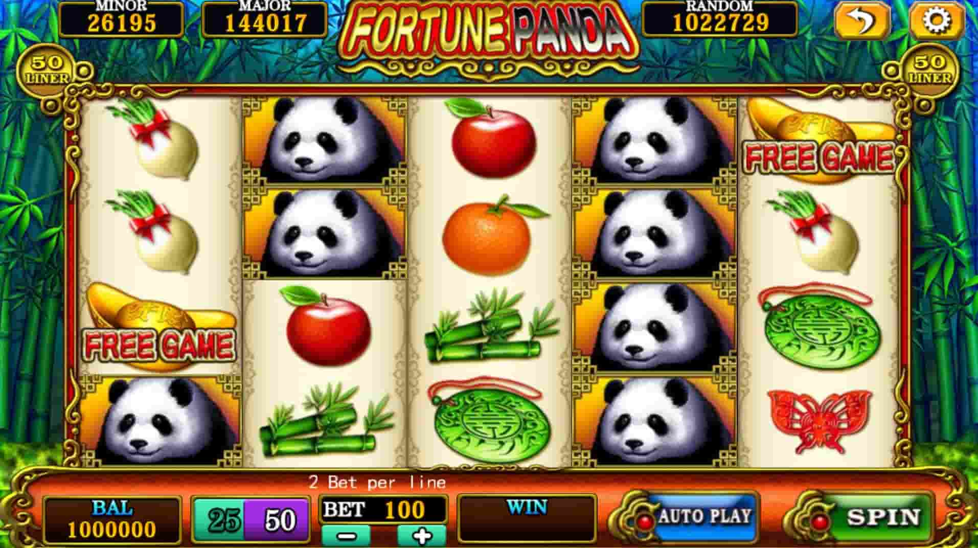 fortune panda video slot