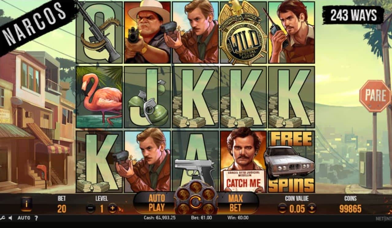 narcos netent slot