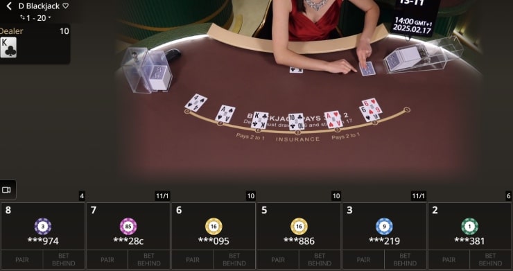 SA Gaming Malaysia Blackjack