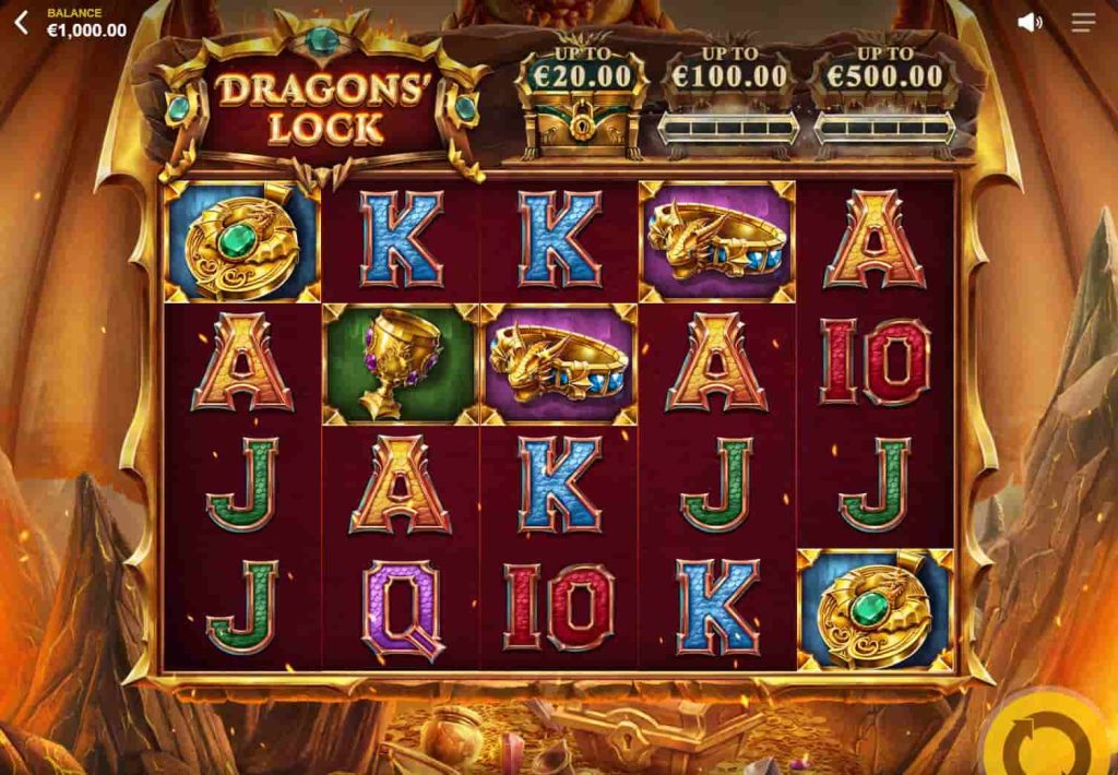 Dragon’s Lock red tiger slot