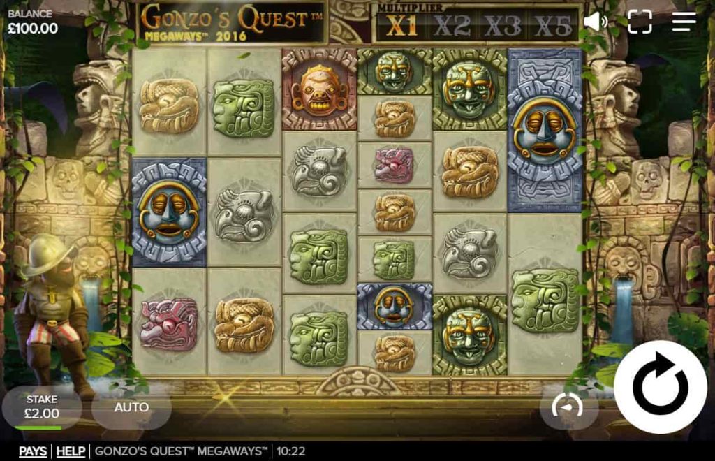 Gonzo’s Quest Megaways game