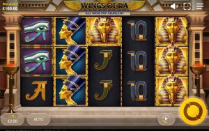 Wings of Ra slot game