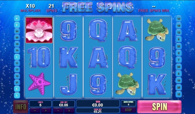 Deep Blue Slot Free spins