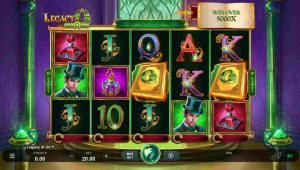 legacy of oz video slot